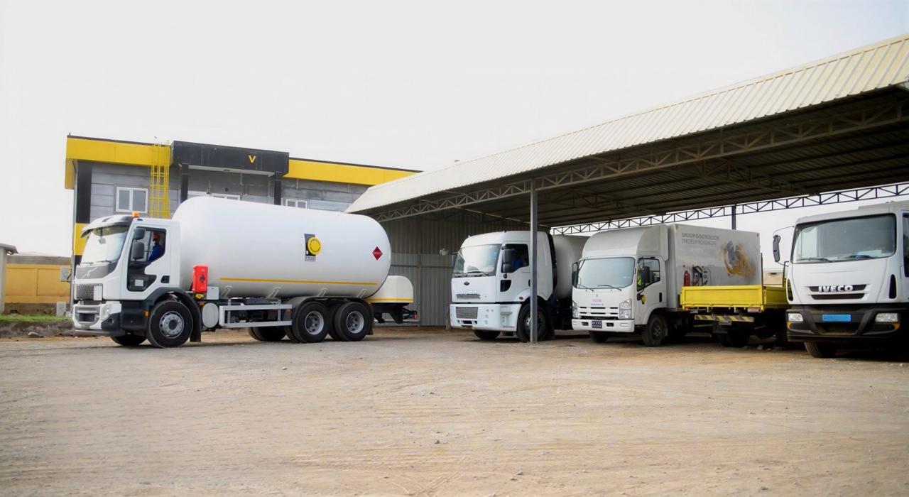 Camion de distribution SDVK Gas